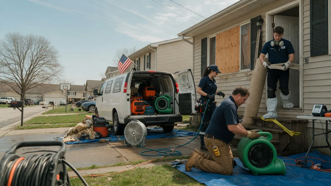 Water Damage Restoration in Turpin, OK near me